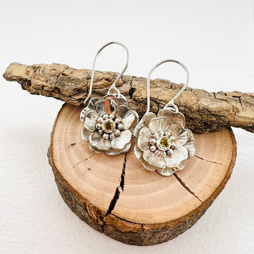 Flower Drop Earrings