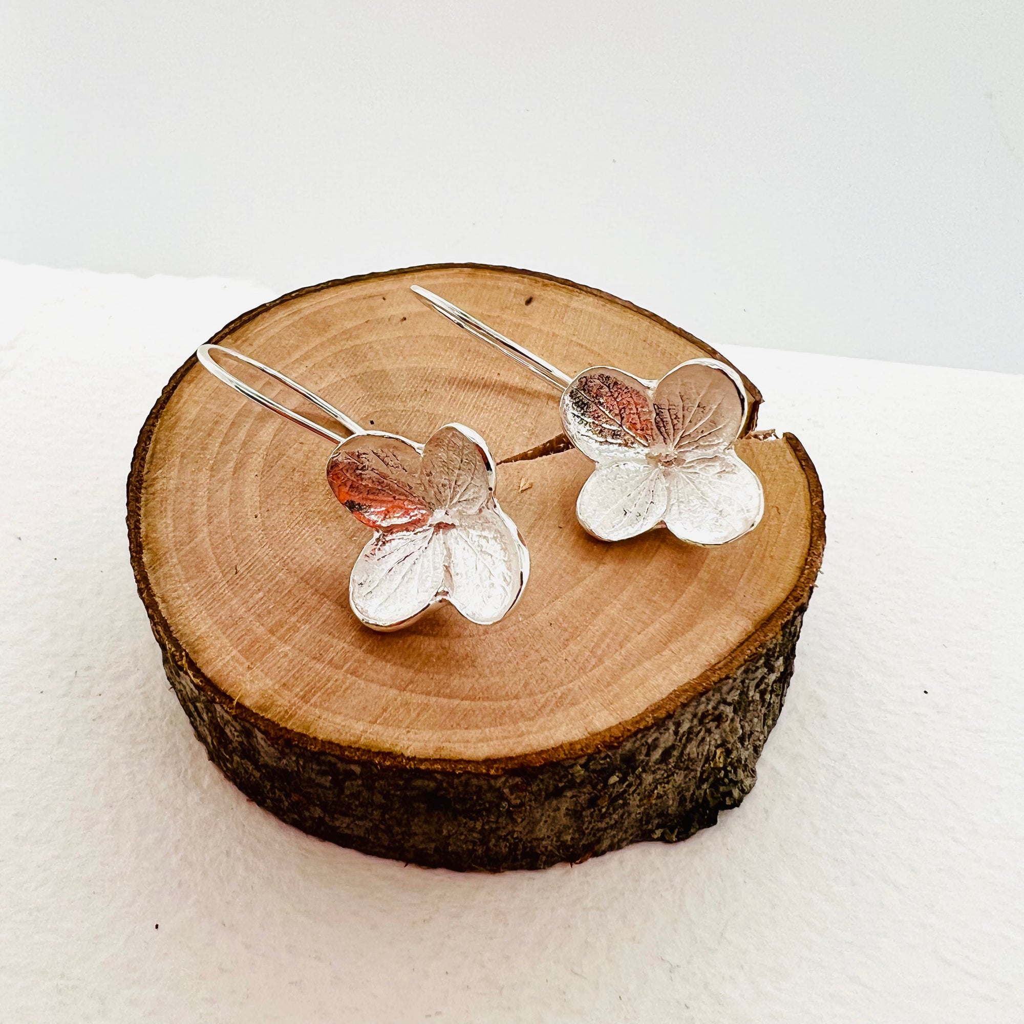 Hydrangea Small Drop Earrings