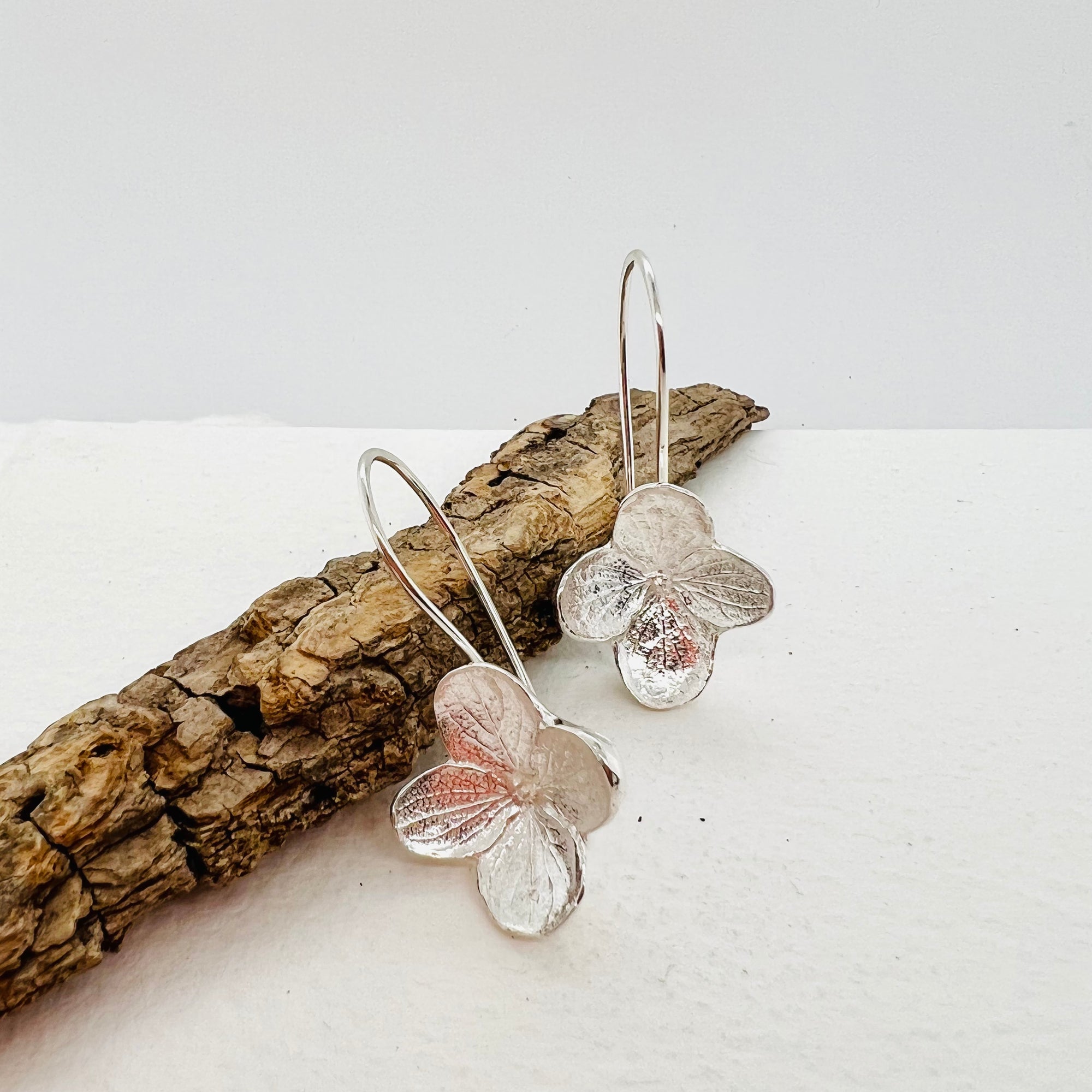 Hydrangea Small Drop Earrings