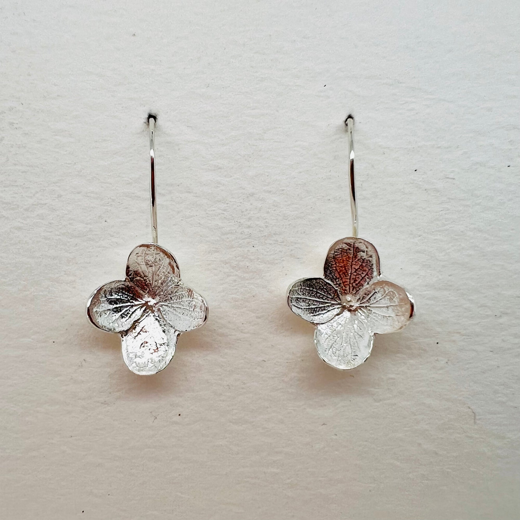 Hydrangea Small Drop Earrings