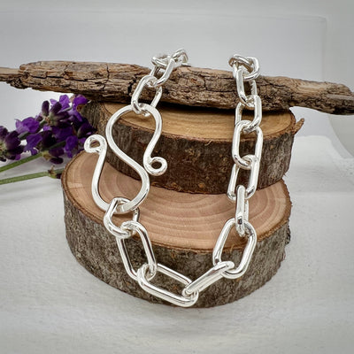 Paper Clip Chain Bracelet