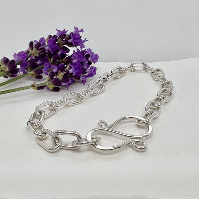 Paper Clip Chain Bracelet