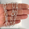 Paper Clip Chain Necklace
