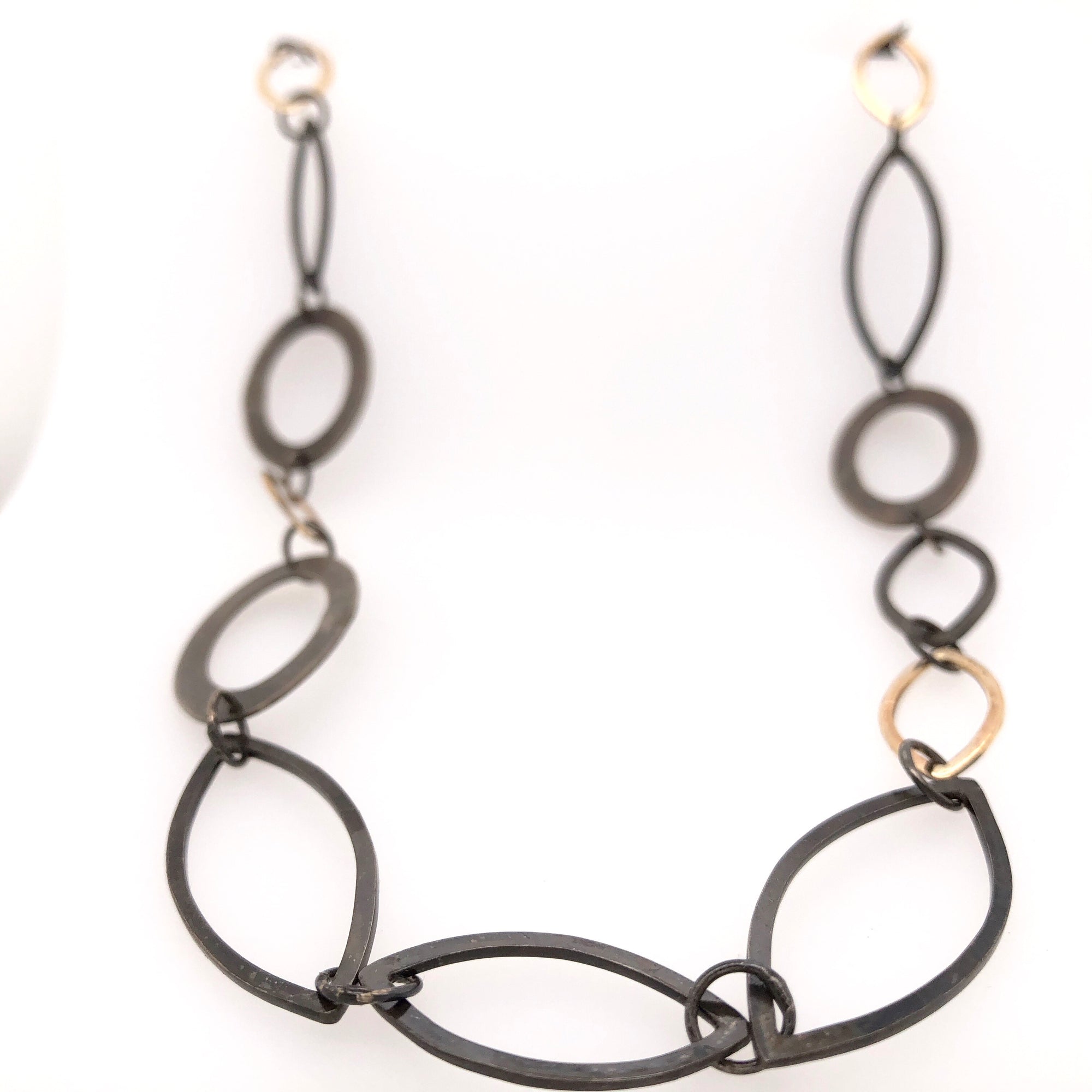 Black and Gold Long Chain