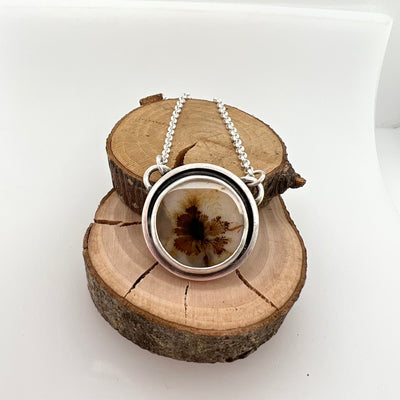 “Blossom” Dendritic Agate Necklace