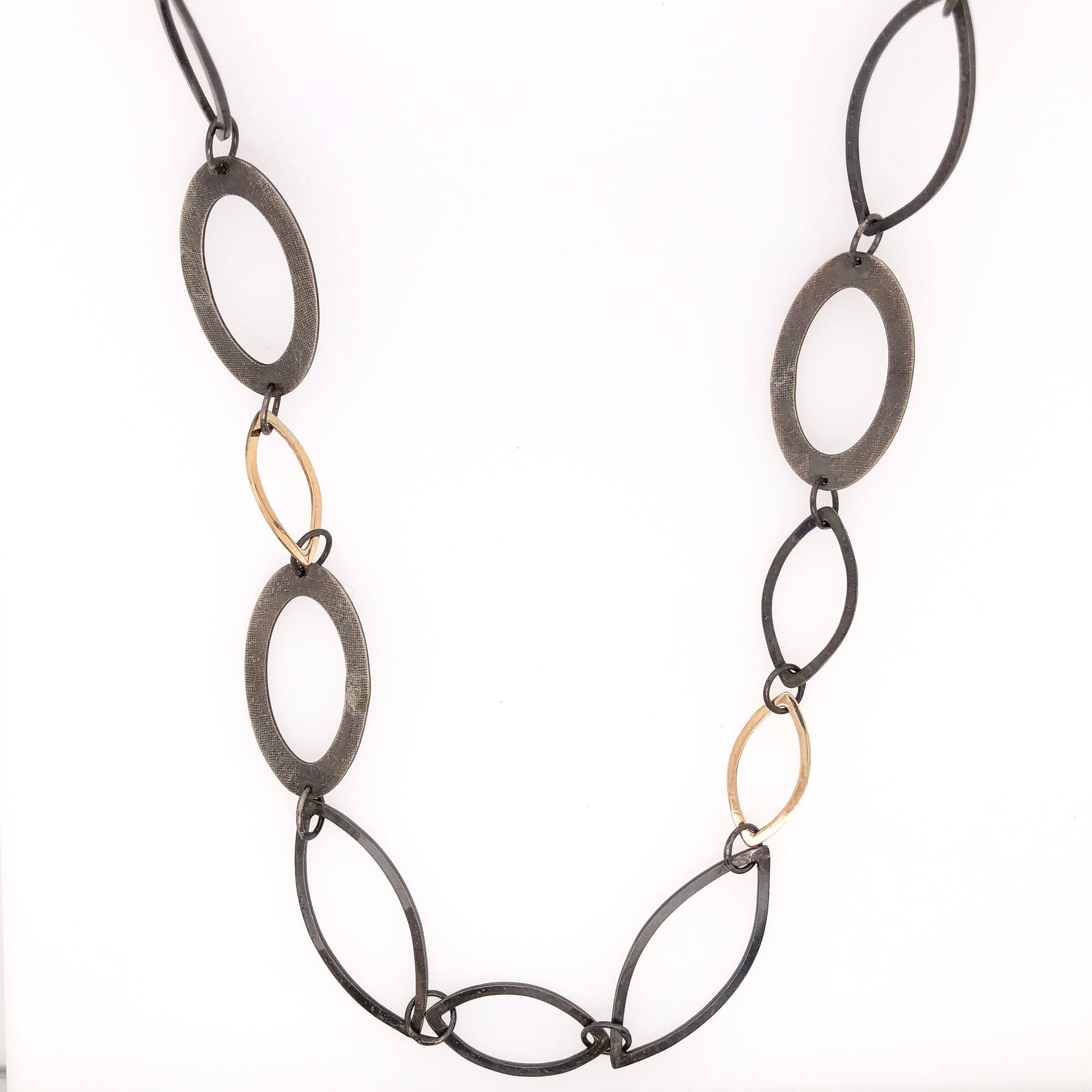 Black and Gold Long Chain