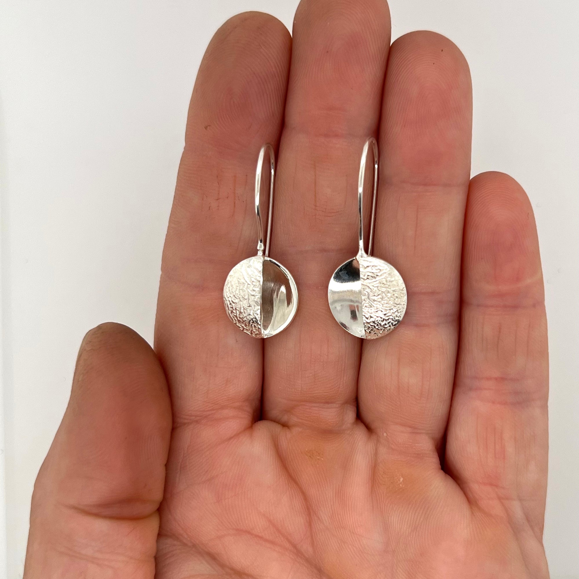 Reticulated Landscapes Open Drop Earrings