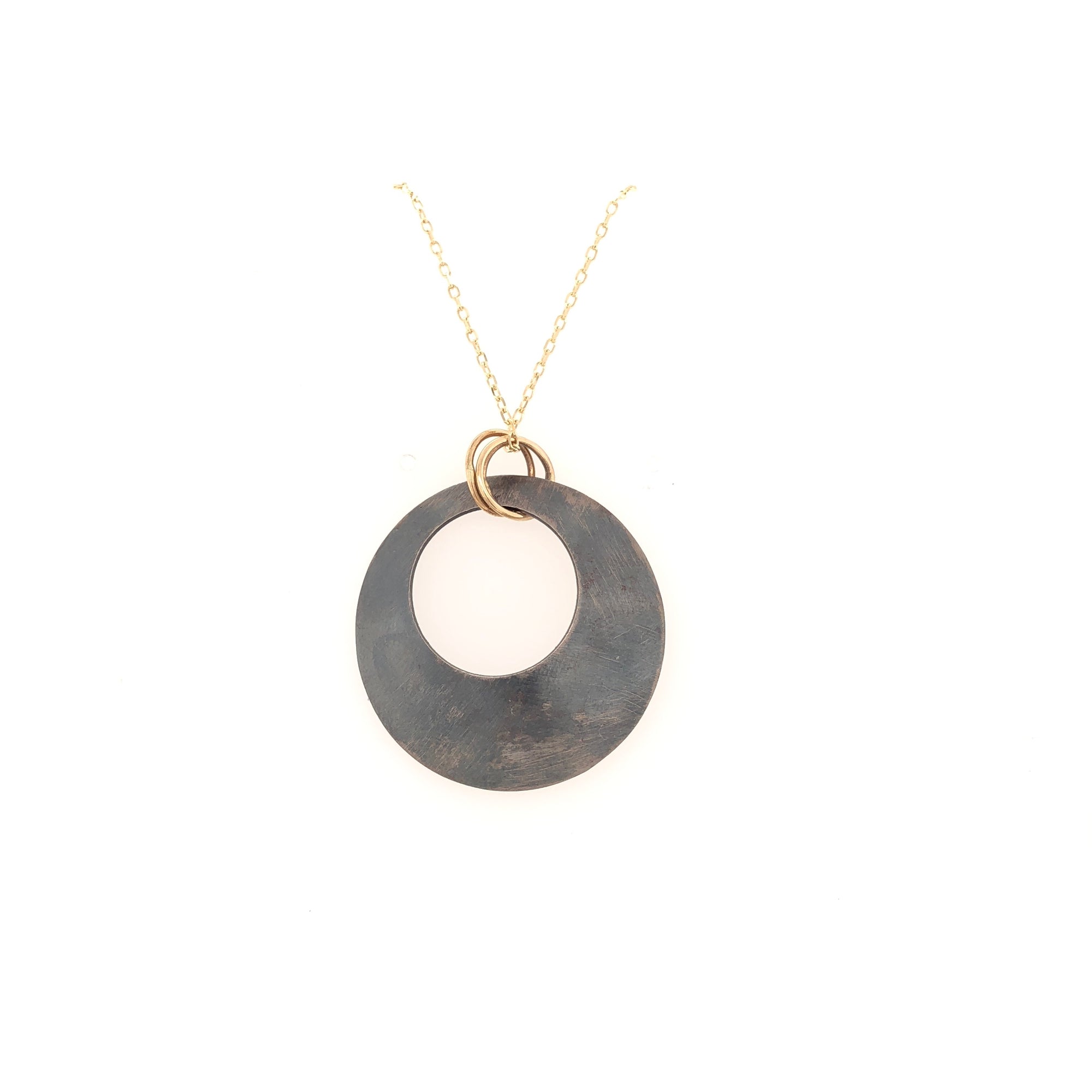 Black and Gold Pendant