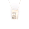 Contrasting Florals Bright Rectangle Pendant