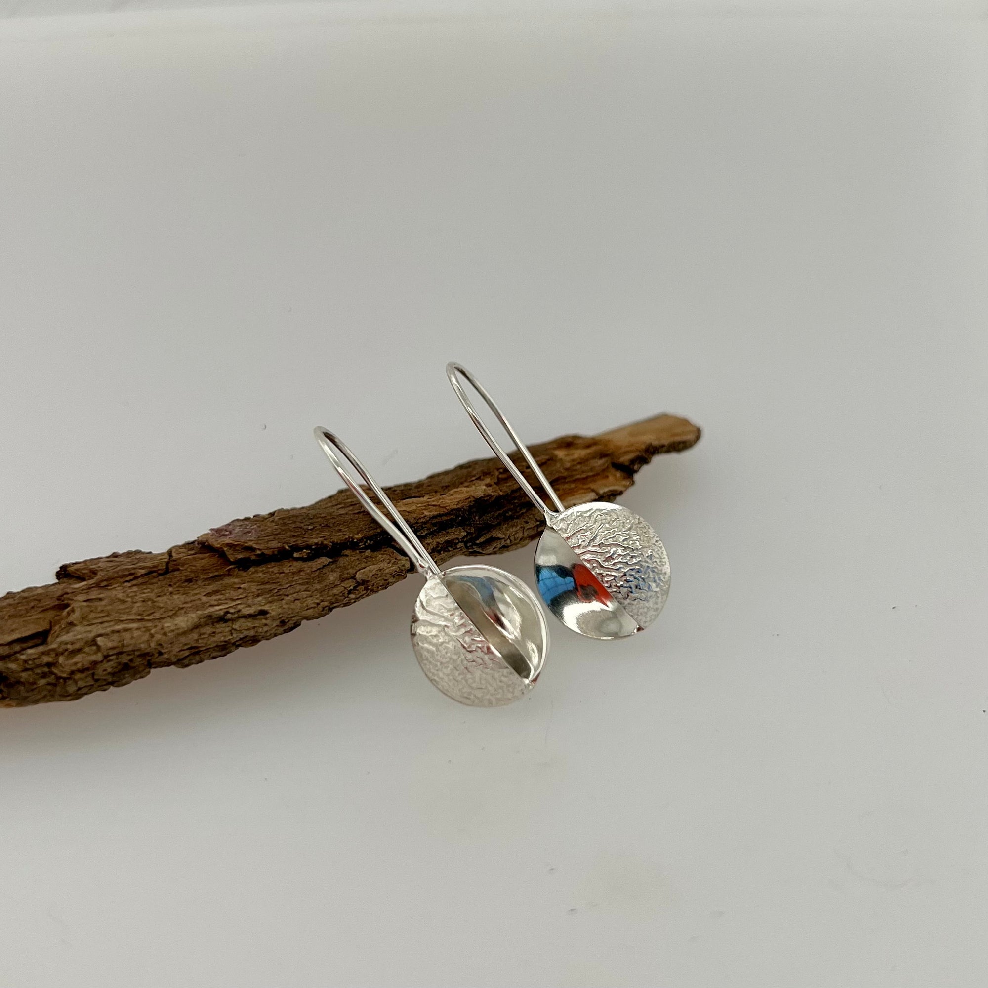 Reticulated Landscapes Open Drop Earrings